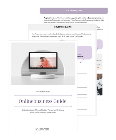 Download Gratis Onlinebusiness Guide für einen profitablen Onlineshop.